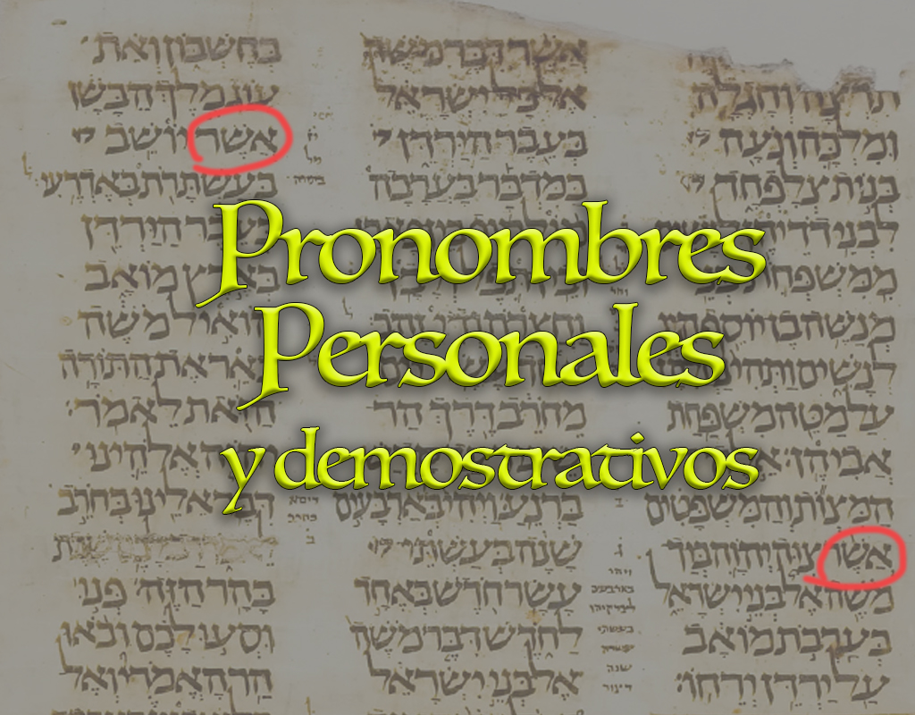 4. Pronombres personales